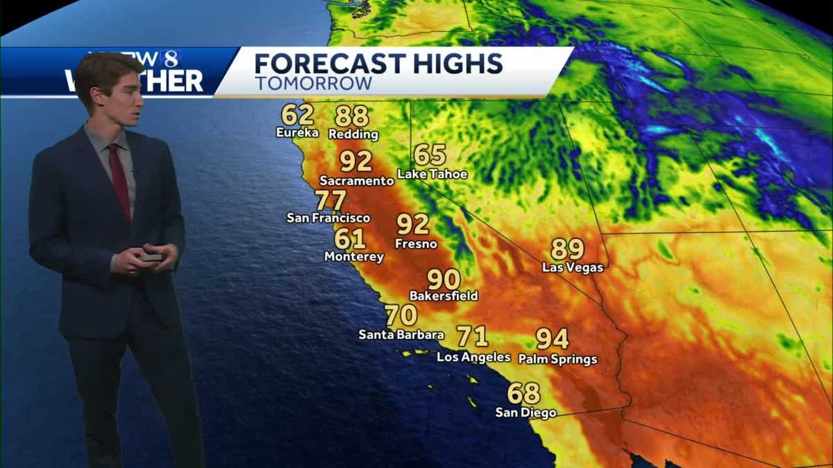 KSBW 8 Weather for May, 9