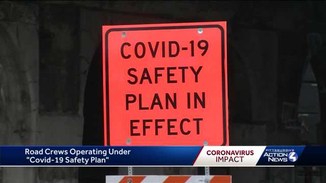 Road crews operating under 'COVID-19 Safety Plan'