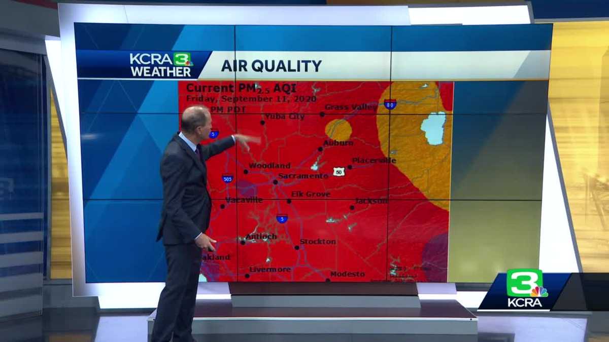 Bad air quality in Northern California expected to last through Saturday