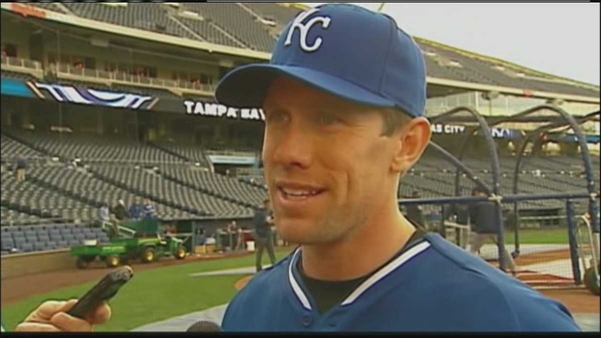 Nascars Carl Edwards Visits Kauffman Stadium 4520