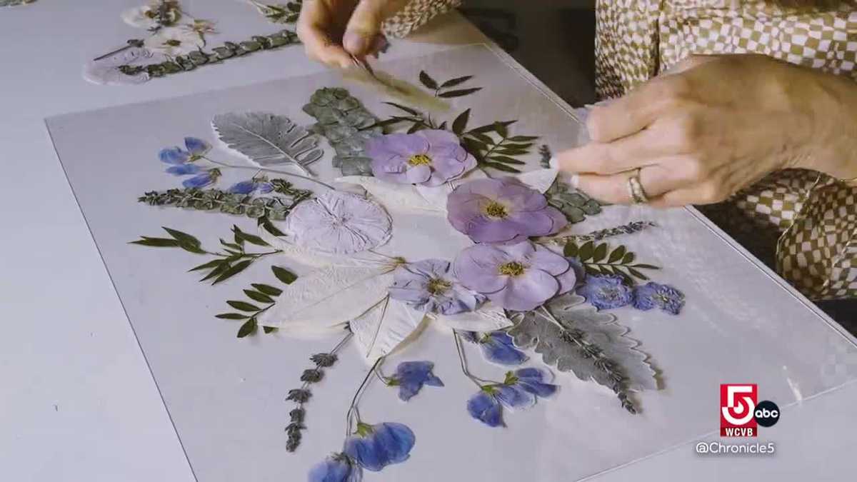 Ipswich artist turns wedding bouquets into lasting framed keepsakes