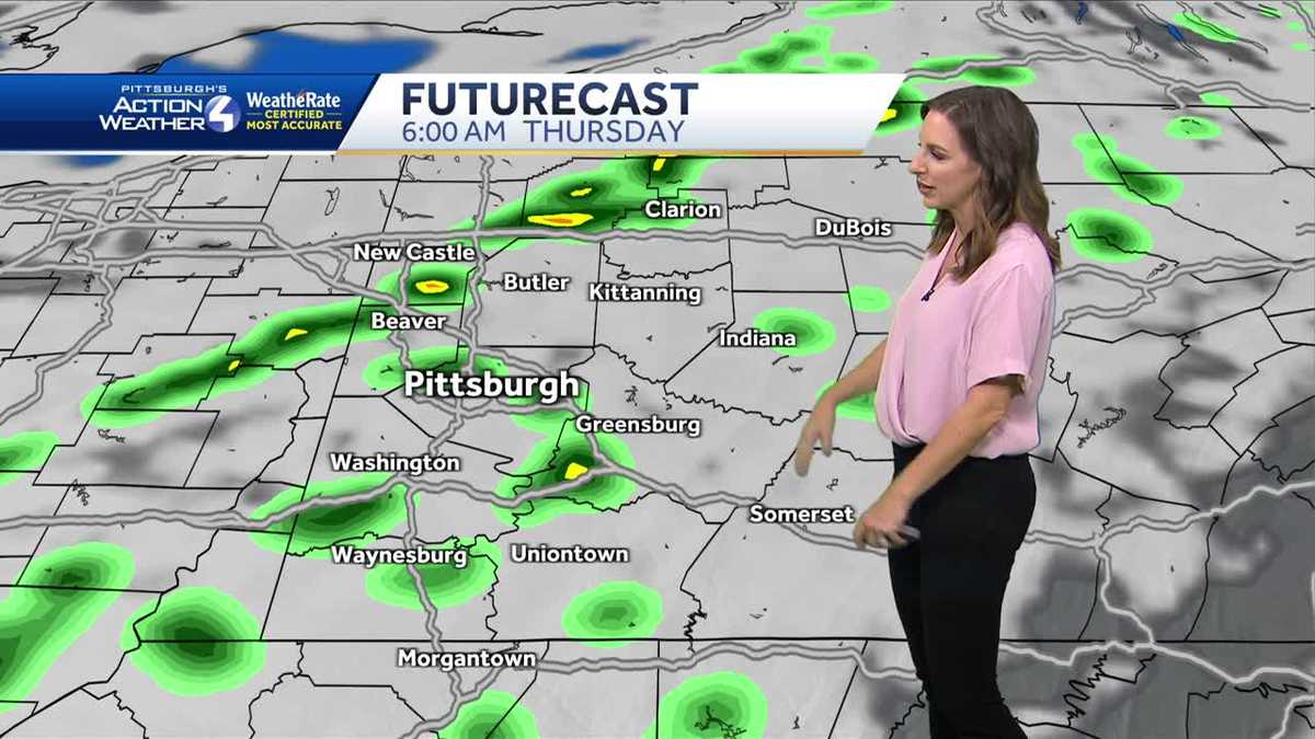 Cooler air this morning, Impact Day tomorrow in Pittsburgh