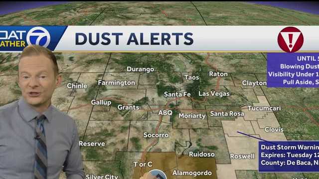 New Mexico Dust Storm Warning - Vimarsana News