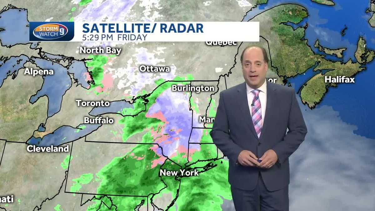 Weekend outlook: Wet start before warmer weather