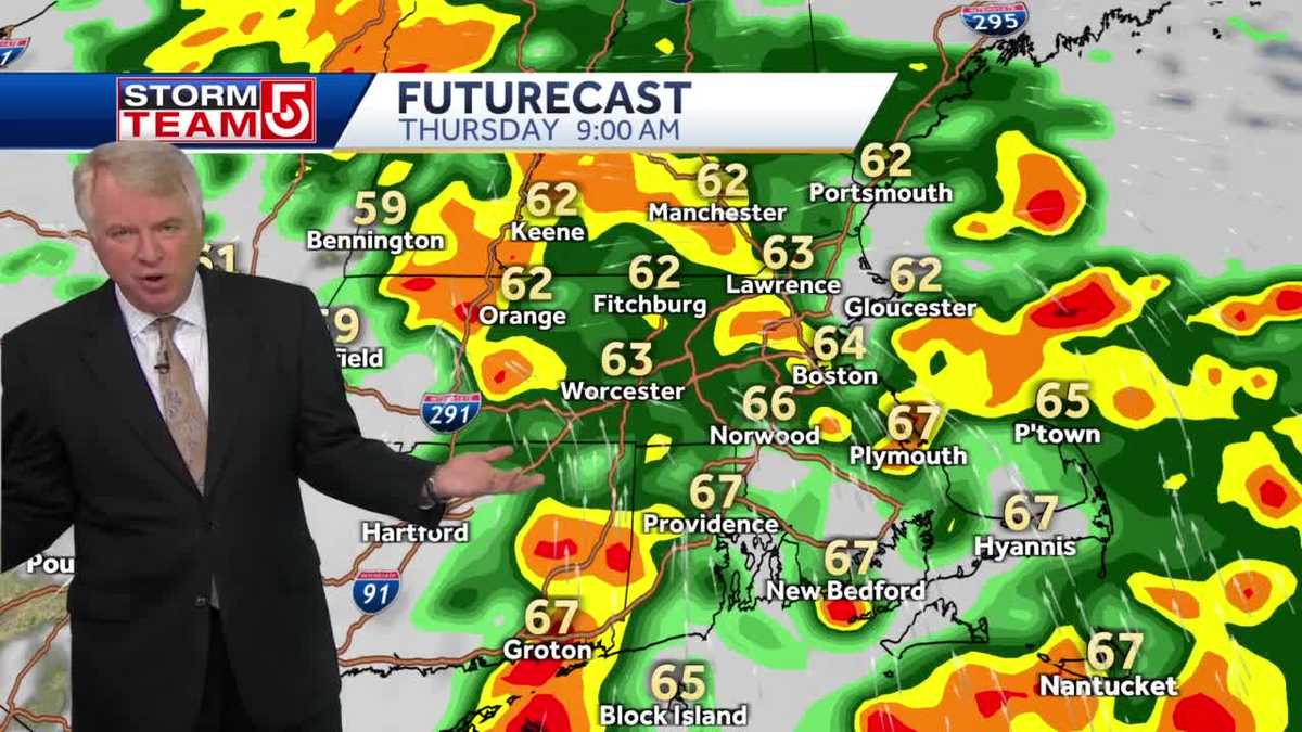 Video: Heavy rain for Thursday morning commute