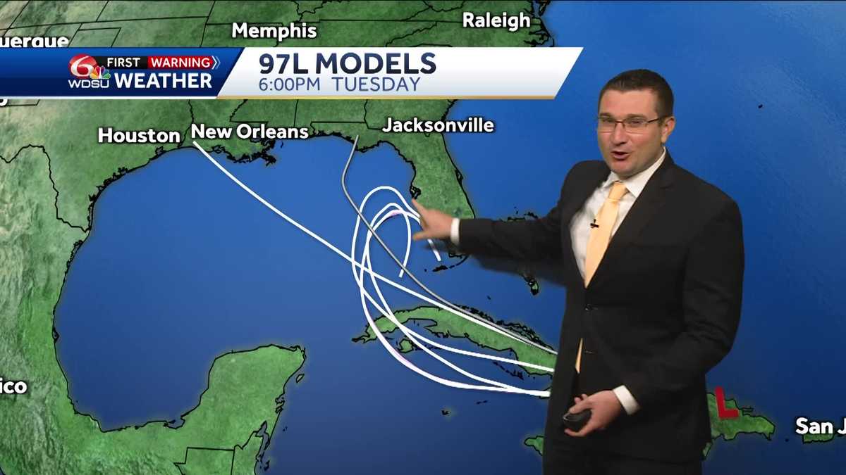 Florida, Louisiana tracking Invest 97L