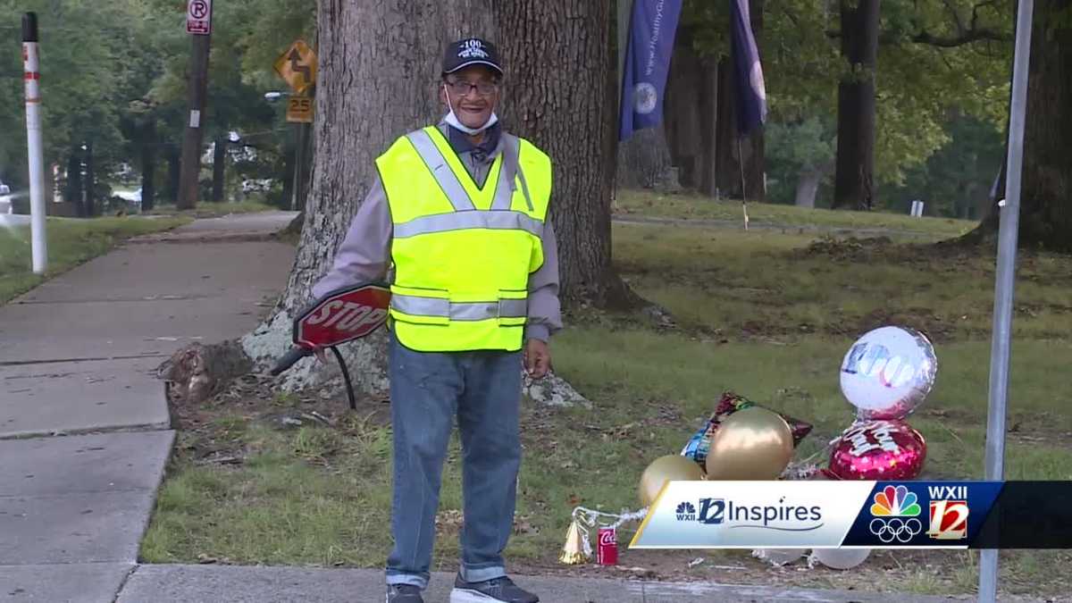 Peck Elementary crossing guard celebrates 100th birthday