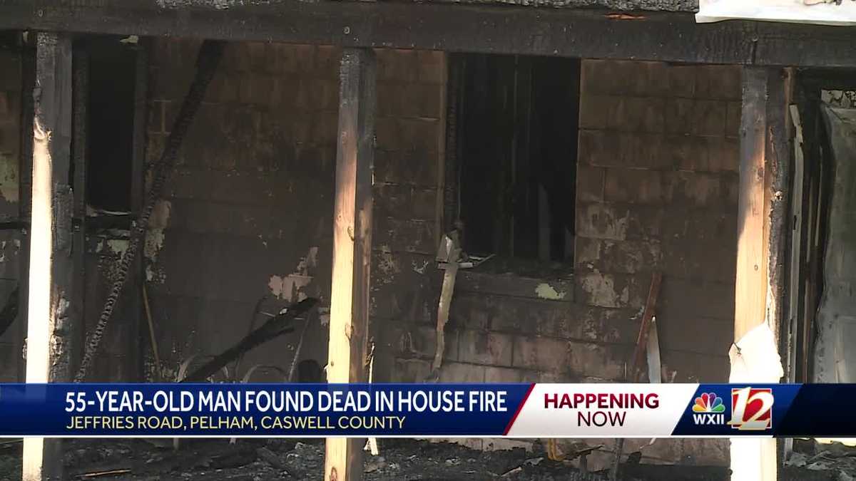 Man dies in Caswell County house fire