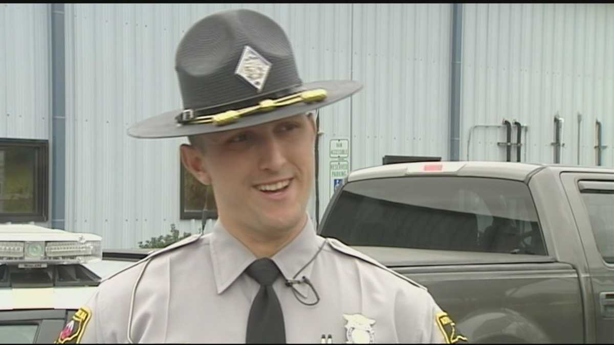 Trooper saves life during traffic stop