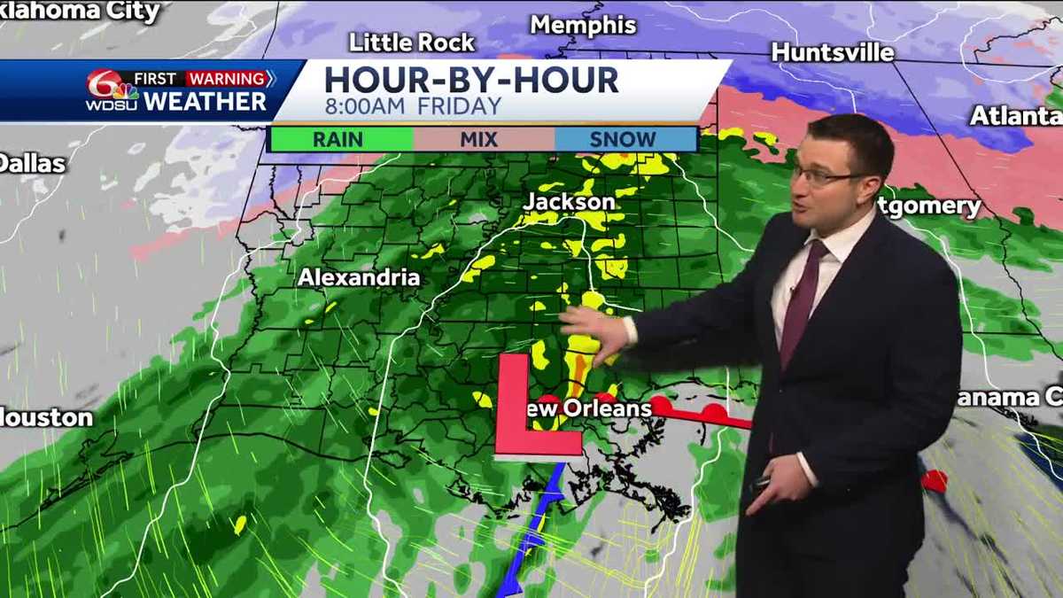 Rain likely Thursday night and Friday morning