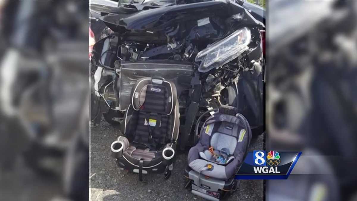 Mom speaks out about viral car seat crash photo