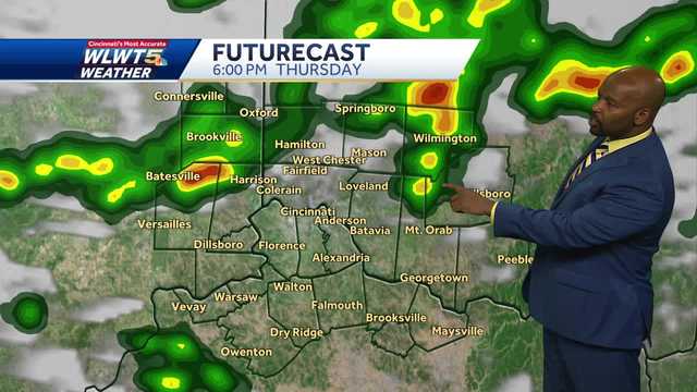 Evening Storms Then Cooler