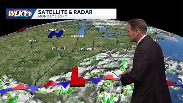 Typical mid-July heat & humidity on the way