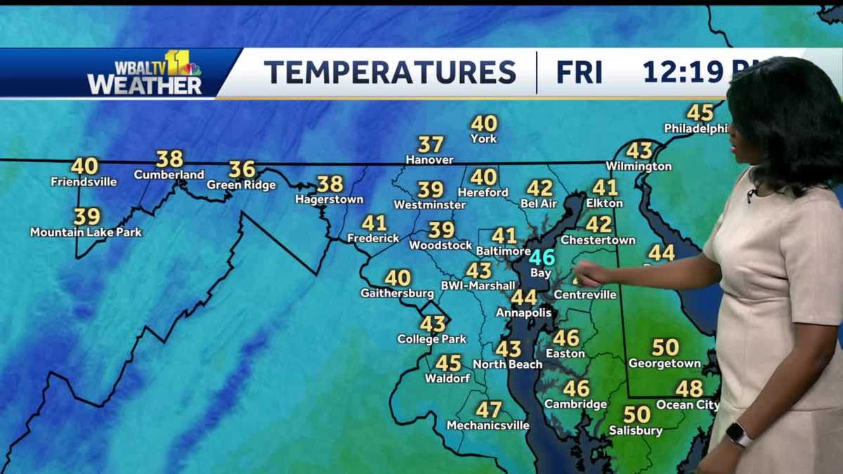 Chilly Weekend Ahead Rain And Wintry Mix Possible