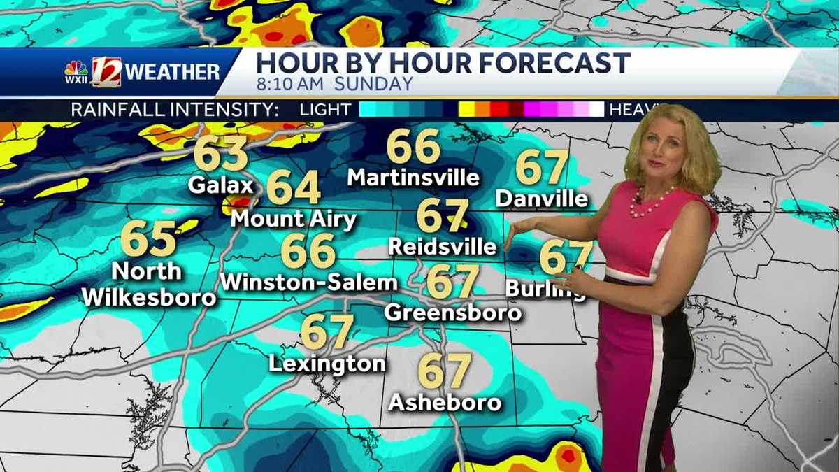 WATCH: Heavy Rain and Isolated Severe Storms On Mother's Day!