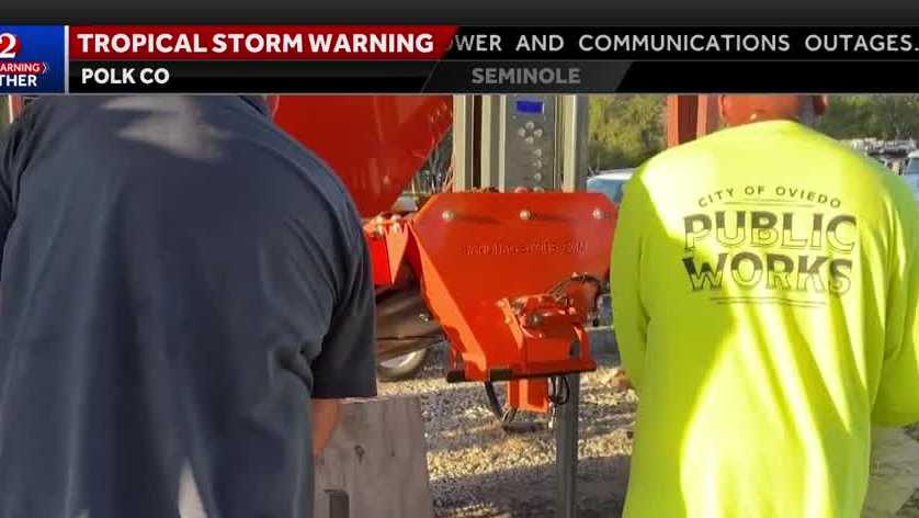 New sandbag machine available to use in Seminole County