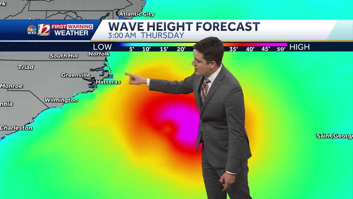 Hurricane Erin headed north, quiet weather for the Triad