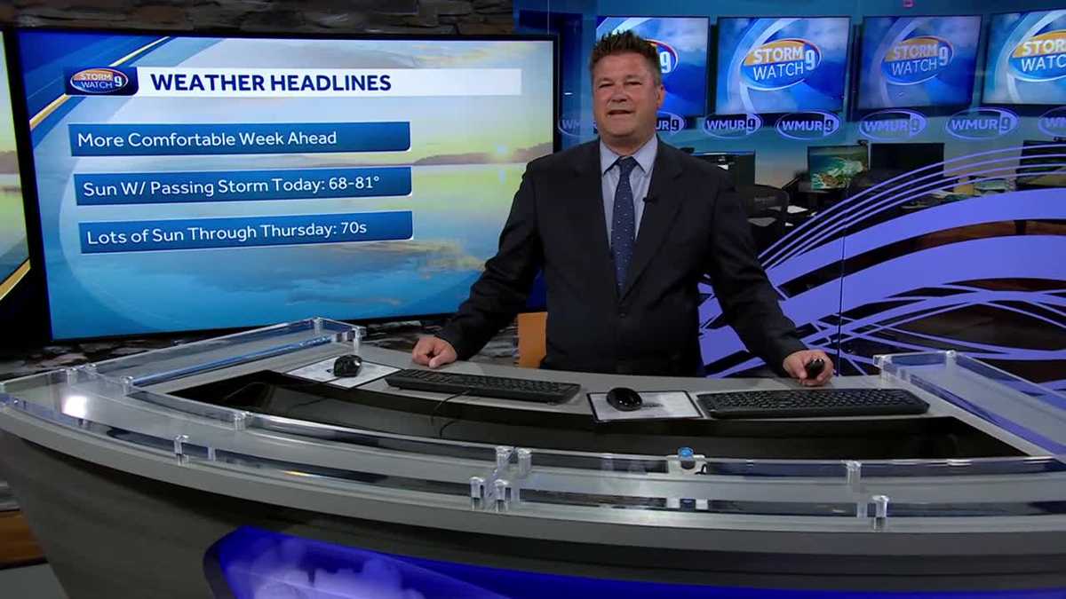 NH forecast video Comfortable week ahead