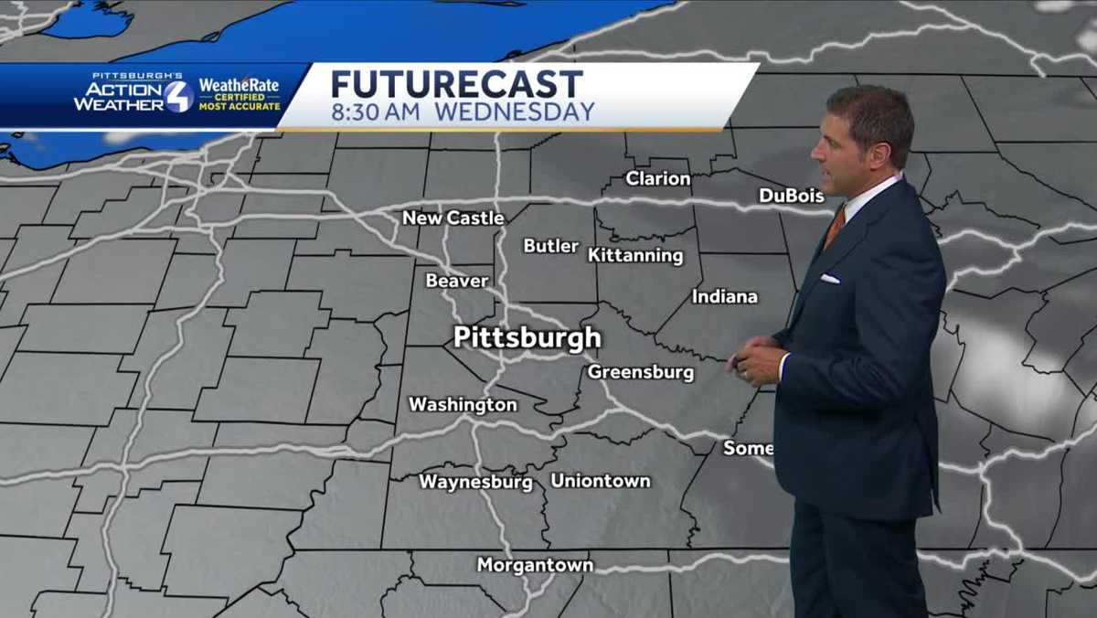 Pittsburgh Weather: Rain ends, sunshine on the way