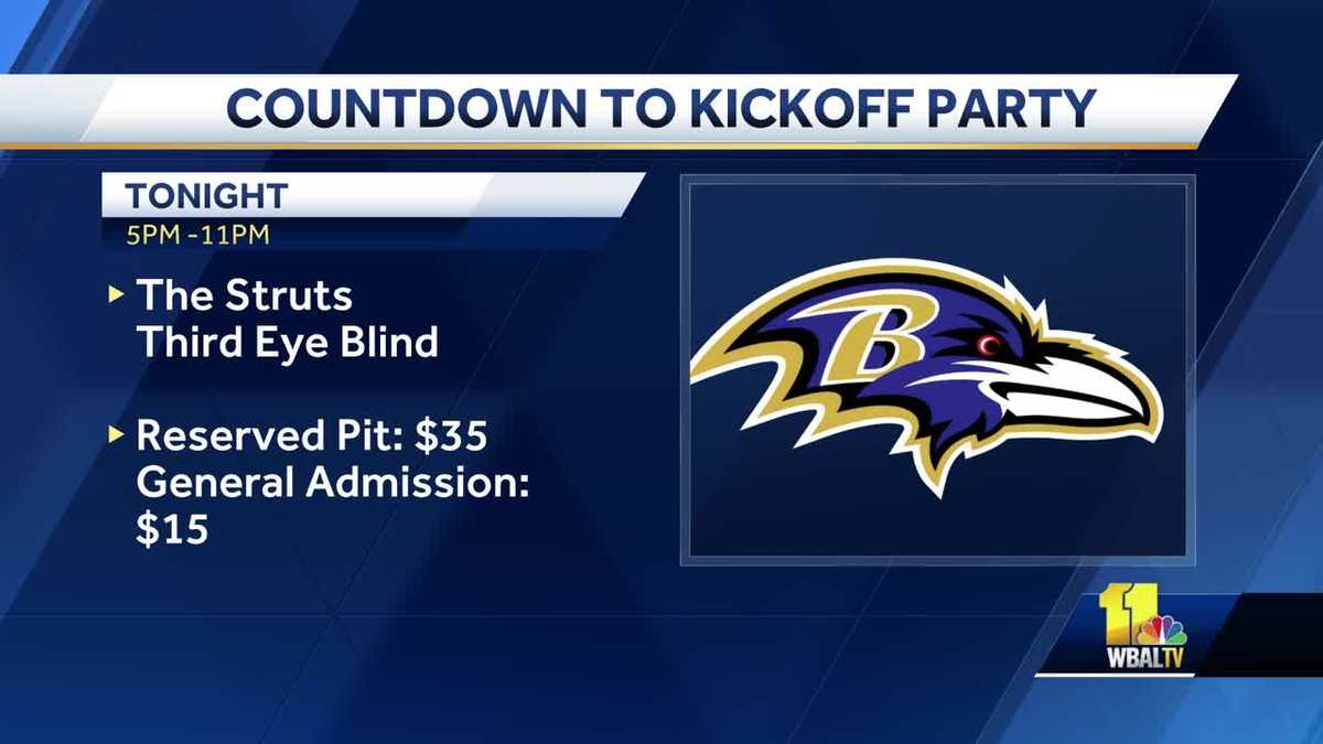 Ravens Countdown to Kickoff is tonight!
