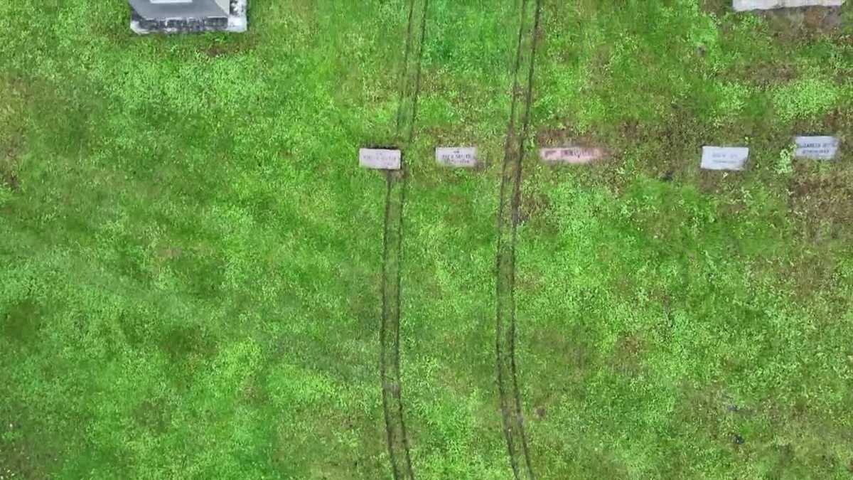 Iowa man in custody after fleeing from police at over 100 mph, driving through cemetery