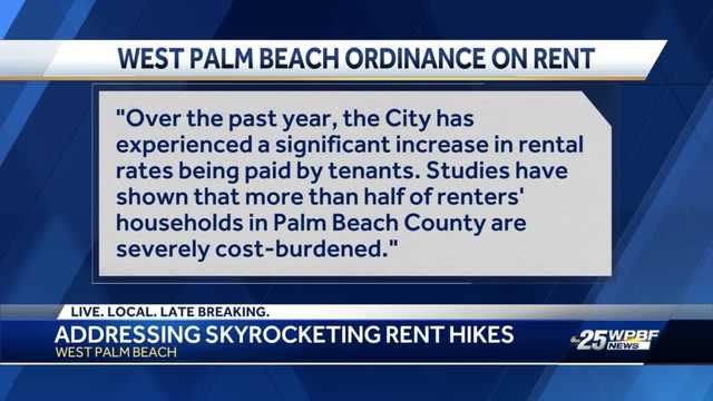 Residents respond to West Palm Beach ordinance that aims to protect tenants from skyrocketing rent prices - Vimarsana News