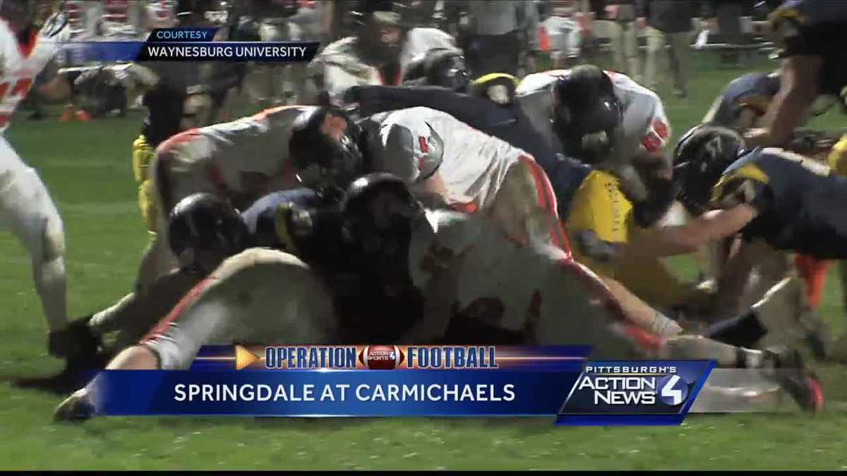 Operation Football Springdale at Carmichaels