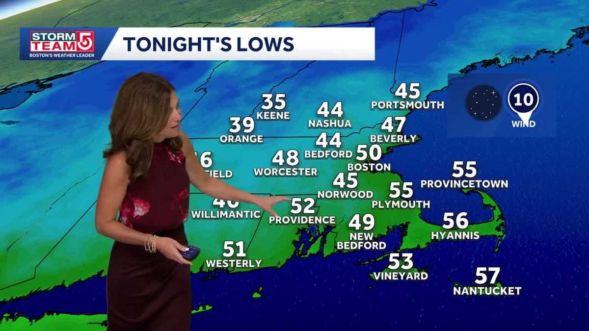 Video: Warm end to week before feel of fall returns