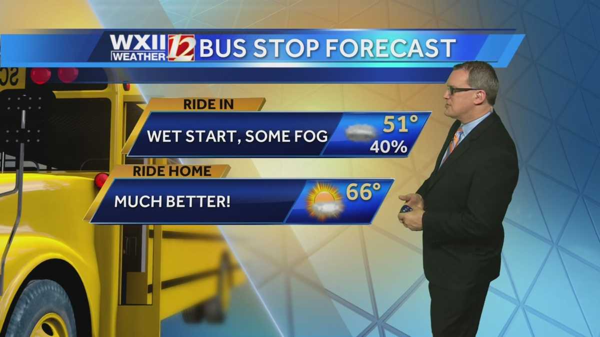 Rain moves out and sunshine returns