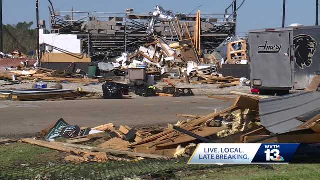 Tornado leaves behind path of destruction in Amory, Mississippi - Vimarsana News