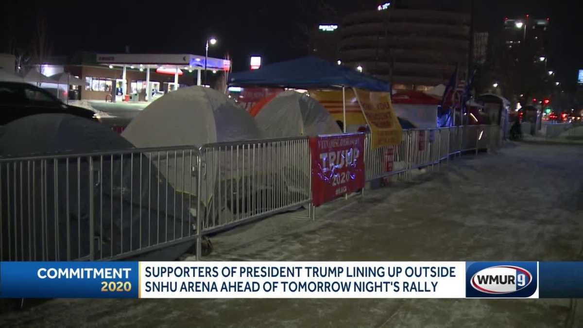 President Trump rally scheduled for Monday night in Manchester; road ...