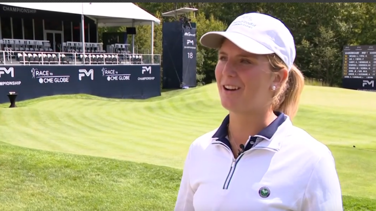 How this young golfer received the inspirational opportunity to caddie ...
