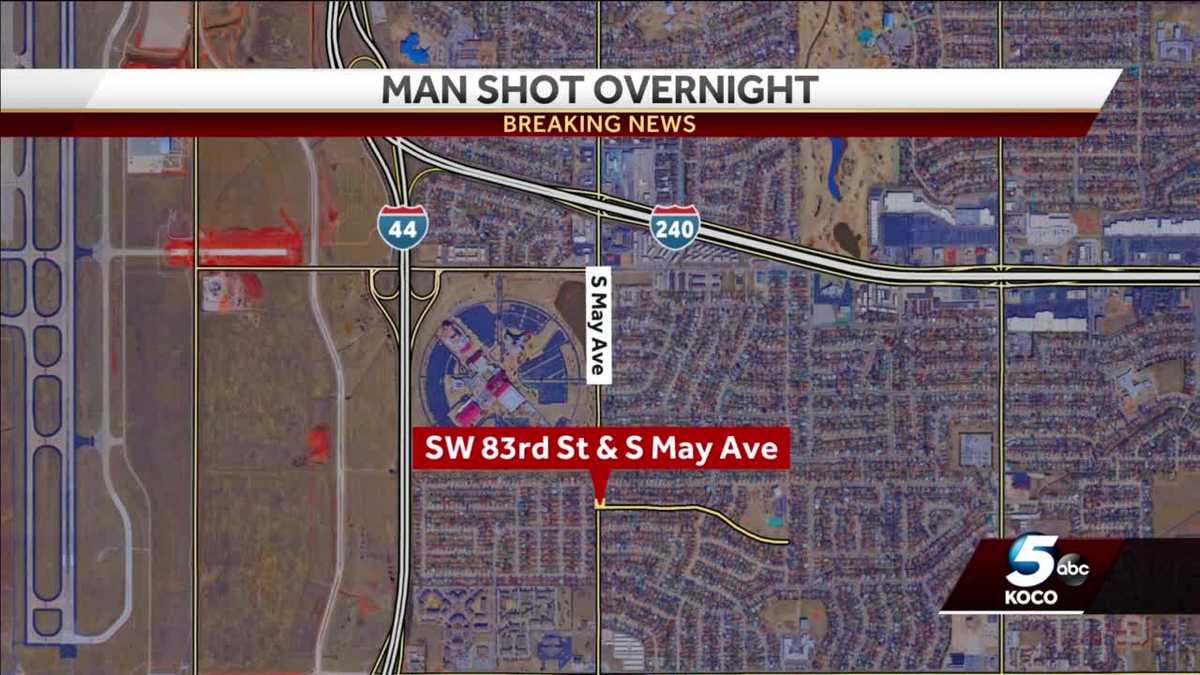Man injured after being shot overnight in southwest OKC, police say