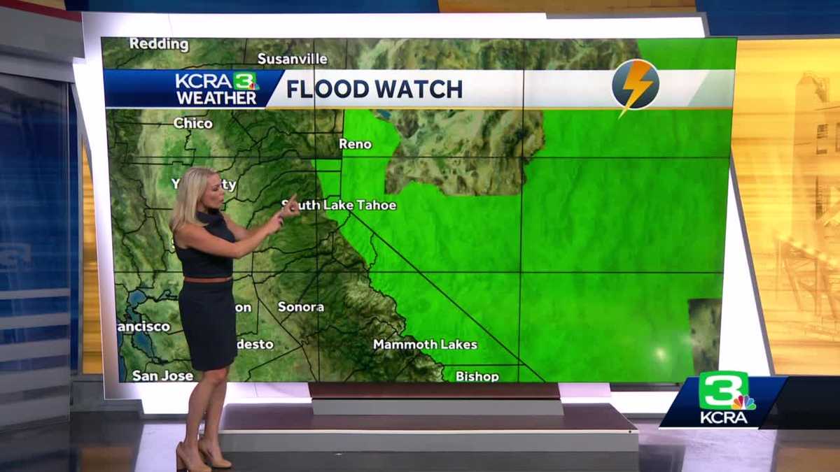Flash flood watch remains in place for parts of Alpine County