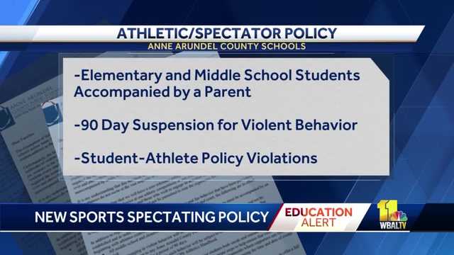 AACPS warns students, parents amid fights at athletic events - Vimarsana News