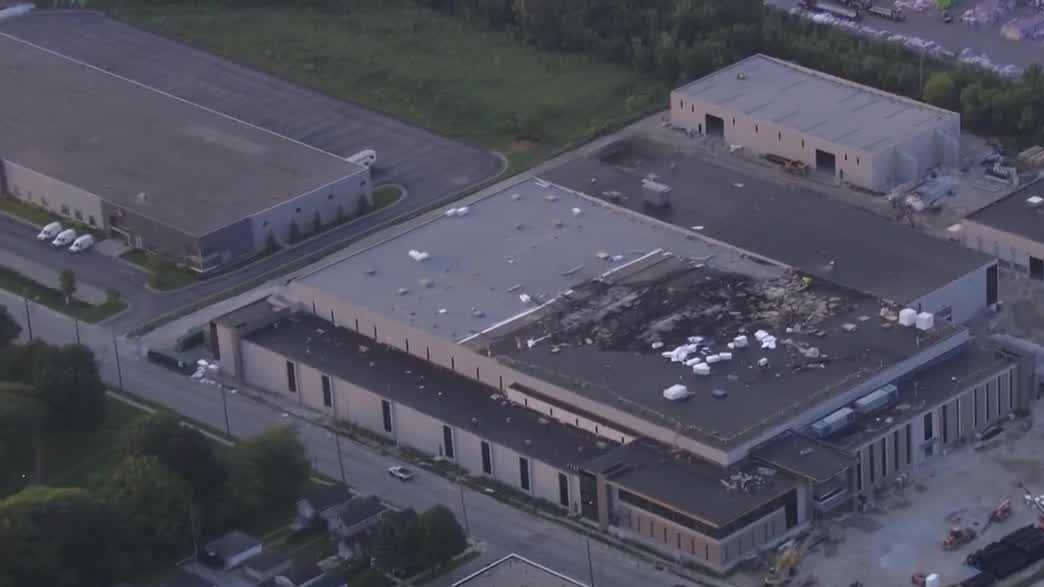 City leaders tour damage to DPW building after massive fire