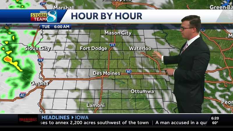 Iowa weather: Some cooler summer days before the heat returns this weekend