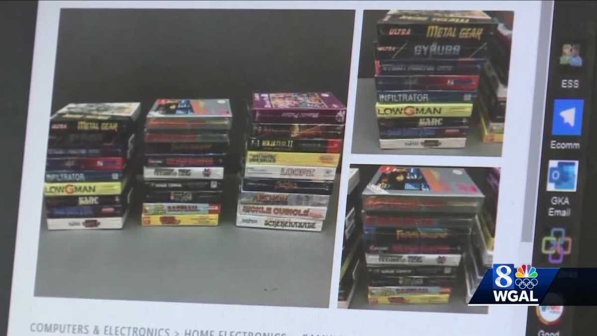Vintage Nintendo games fetch $30,000 for Goodwill Keystone Area - WGAL Susquehanna Valley Pa.