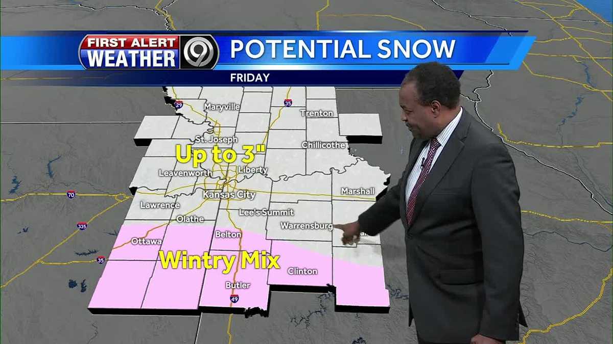 First Alert: Warm Thursday, but snow is possible Friday