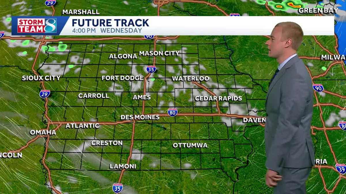 Iowa weather: Sunny and hot days continue into the weekend