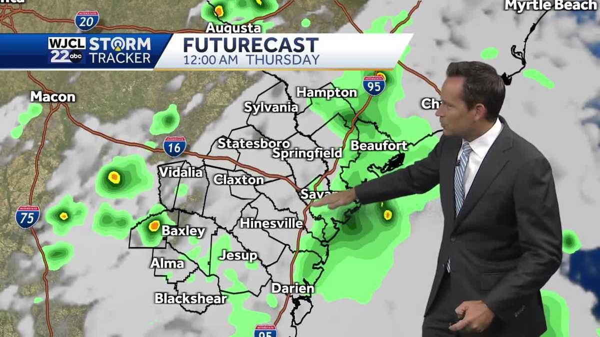 Savannah: Tracking rain chances and the tropics