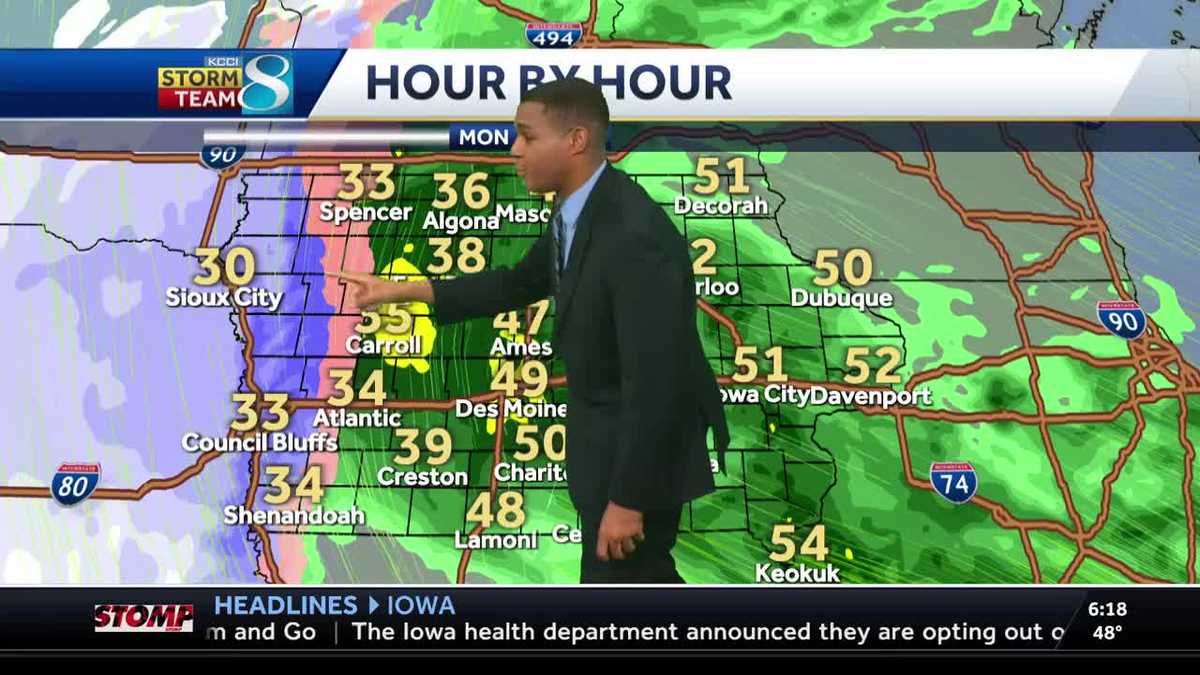 Iowa Forecast A wet Christmas Eve for central Iowa PressNewsAgency