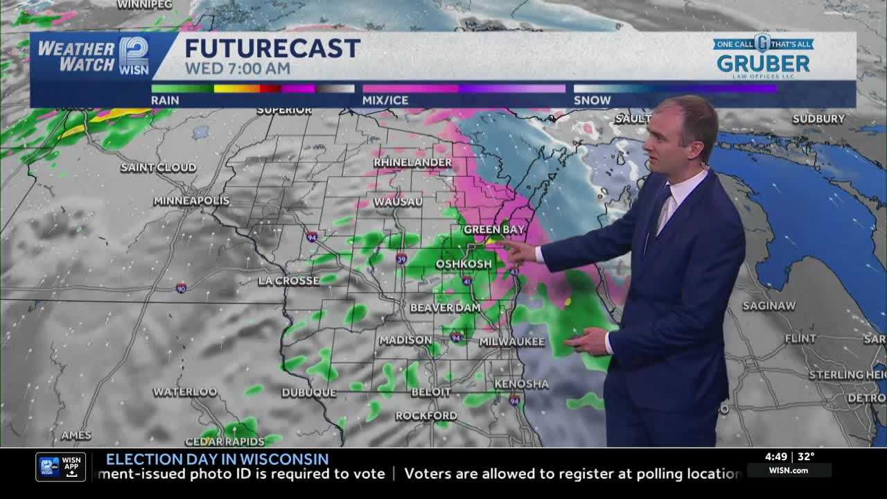 Weather: Overnight Wintry Mix Chance