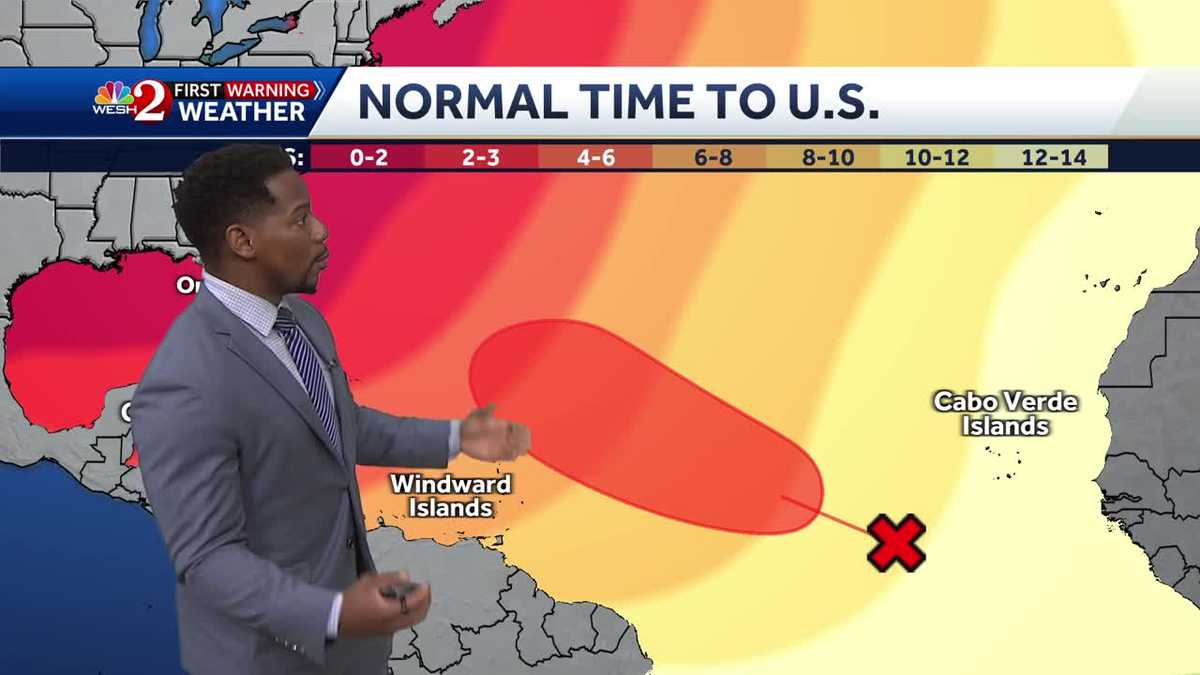Formation Chances Grow For Tropical Disturbance in the Atlantic