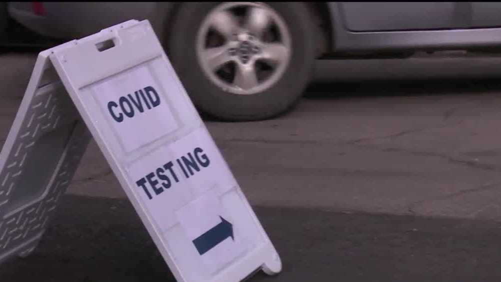 Drivethru coronavirus testing in Albuquerque