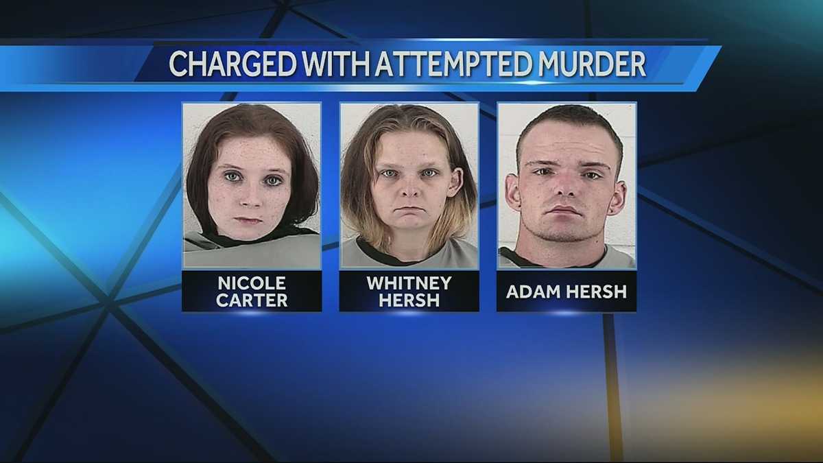 3 charged with attempted murder in Shawnee appear in court