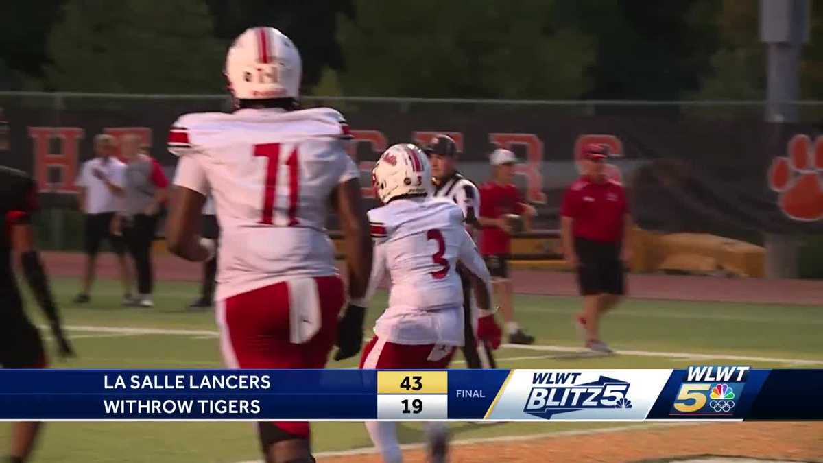 La Salle Lancers 43, Withrow Tigers 19