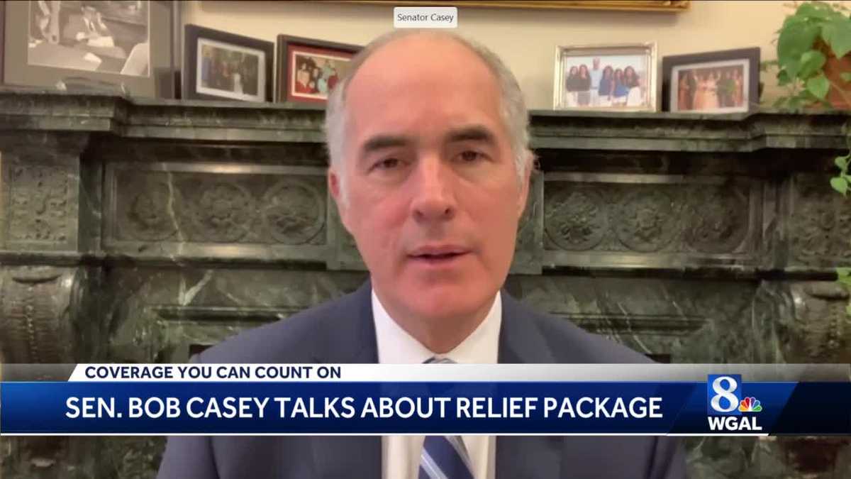 US Sen. Bob Casey remains optimistic about COVID-19 relief package