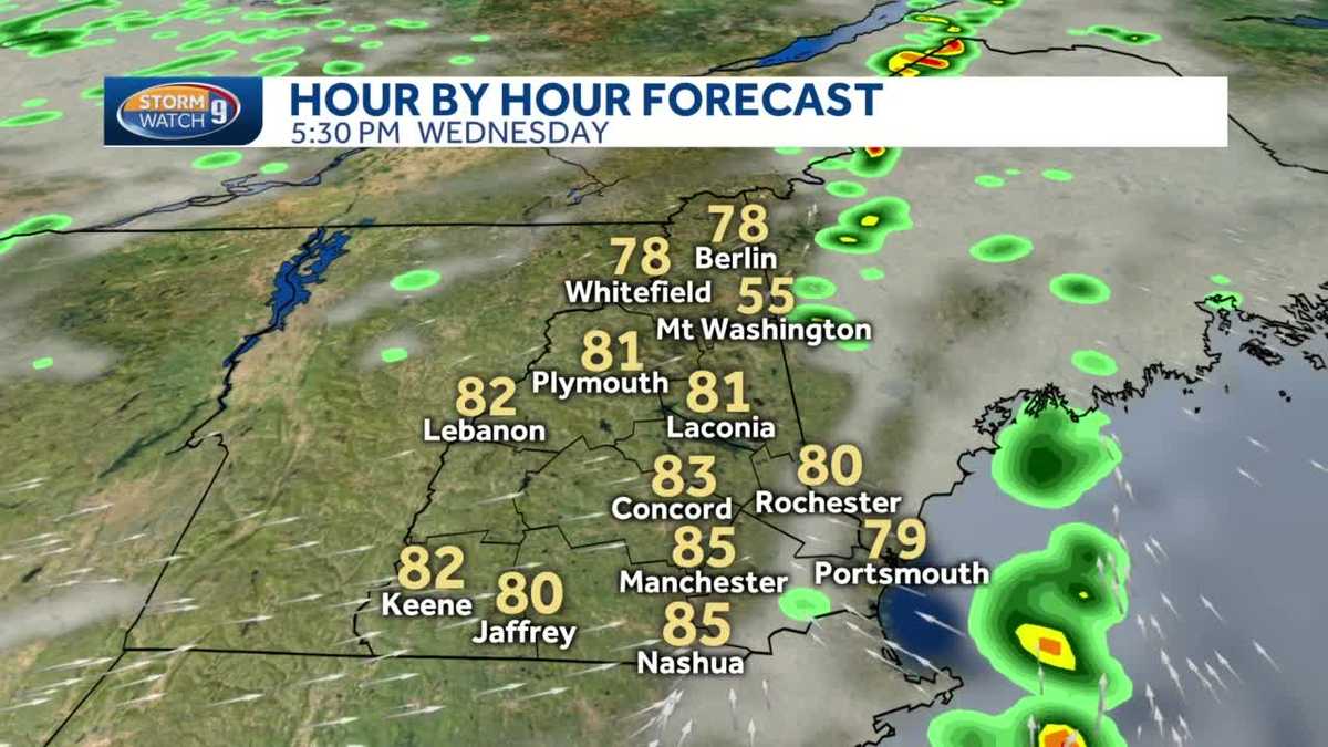 Watch: Humid with chance of storms in the afternoon