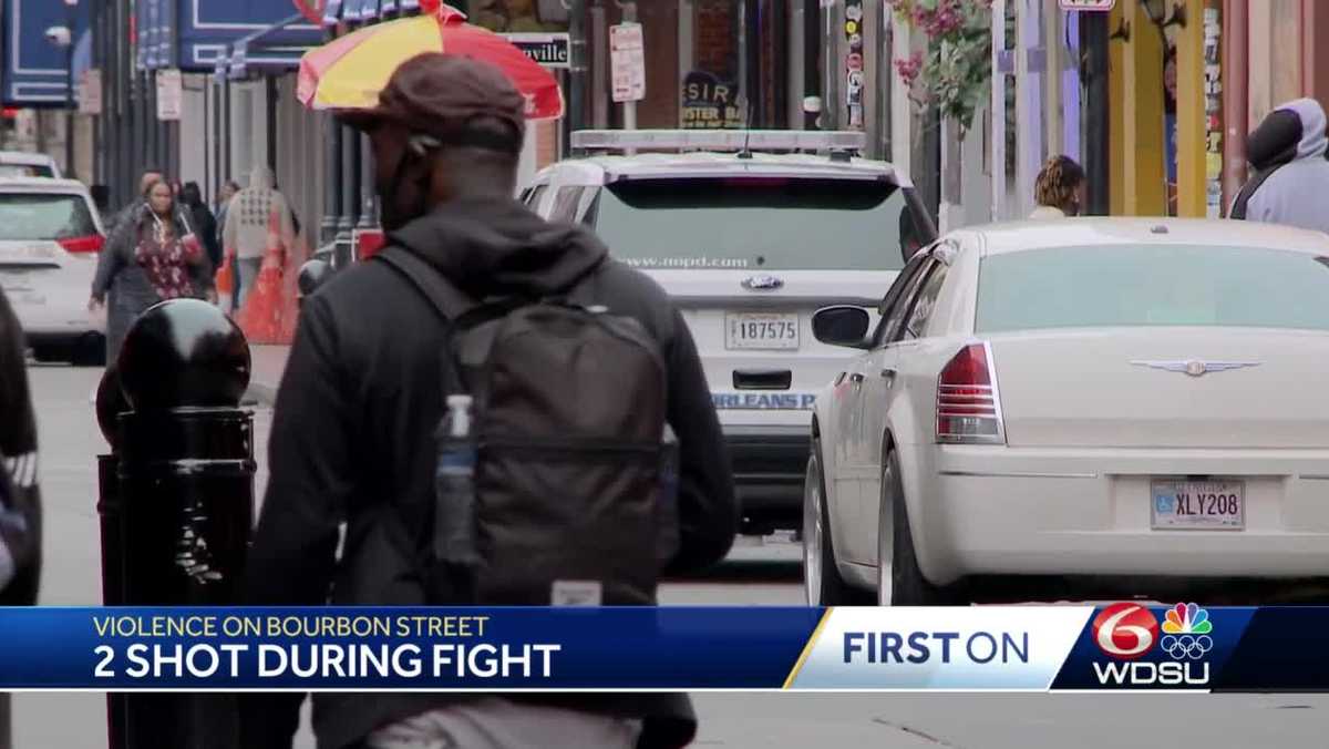 NOPD investigating double shooting on Bourbon Street Saturday morning